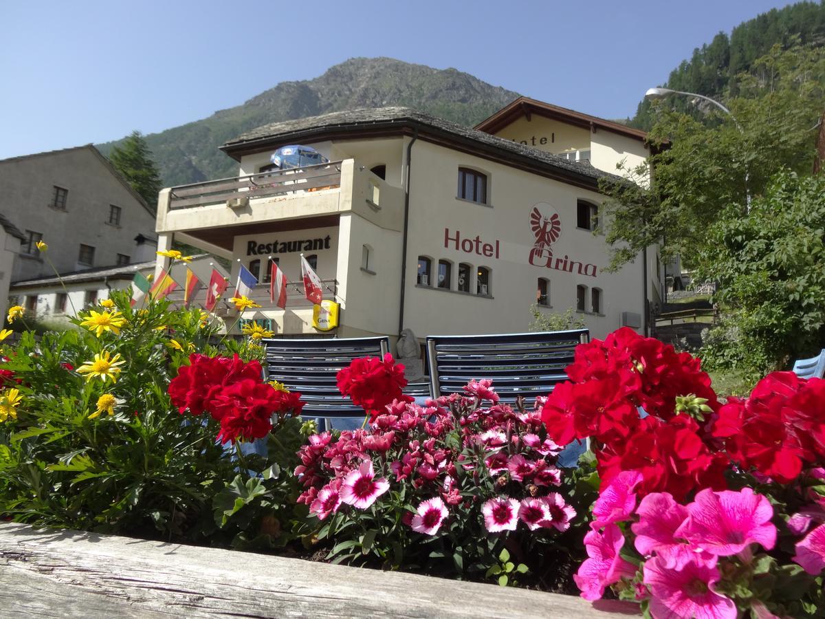 Hotel-Restaurant Grina Simplon Buitenkant foto