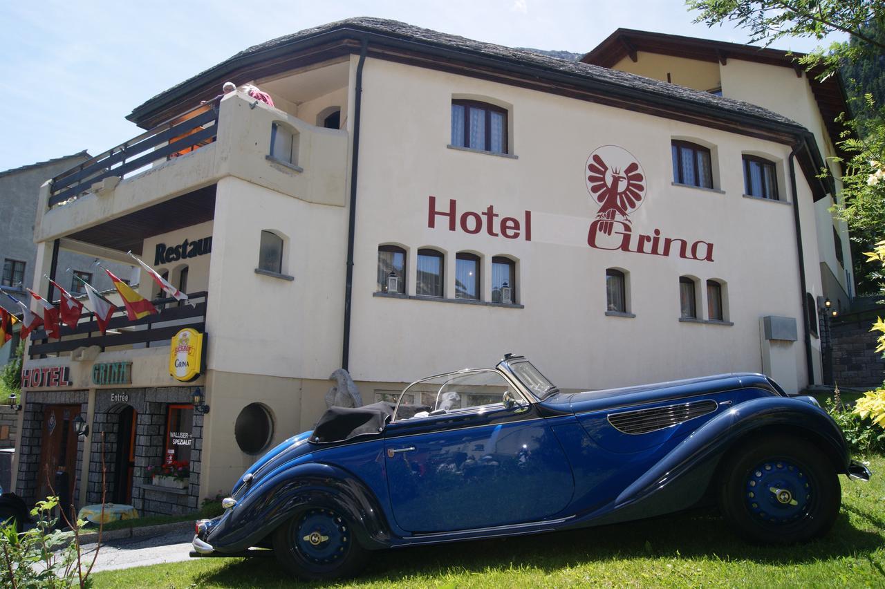 Hotel-Restaurant Grina Simplon Buitenkant foto